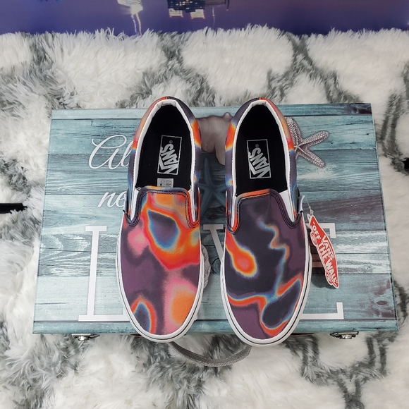 Vans Classic slip-on dark aura multi color (CL) - Picture 13 of 15